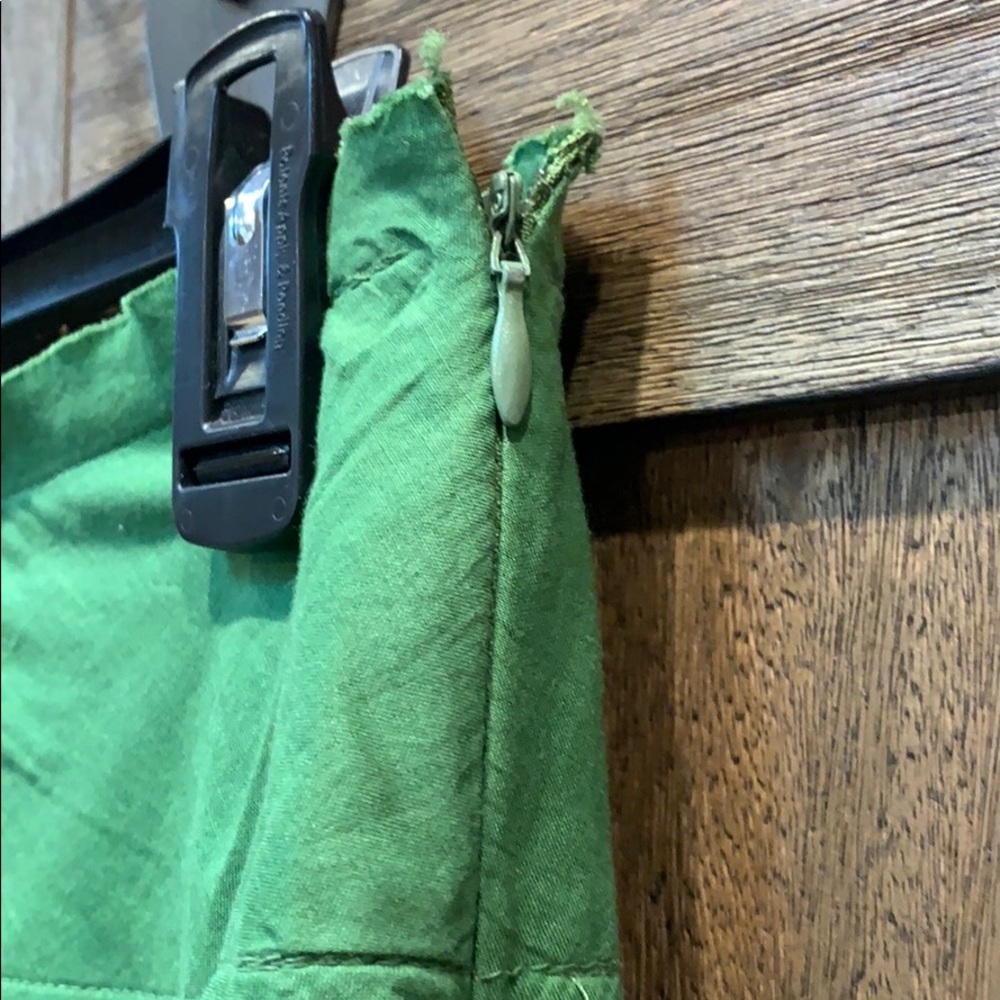 fun ForeverCute tiered forest green  maxi skirt, S - Picture 2 of 8